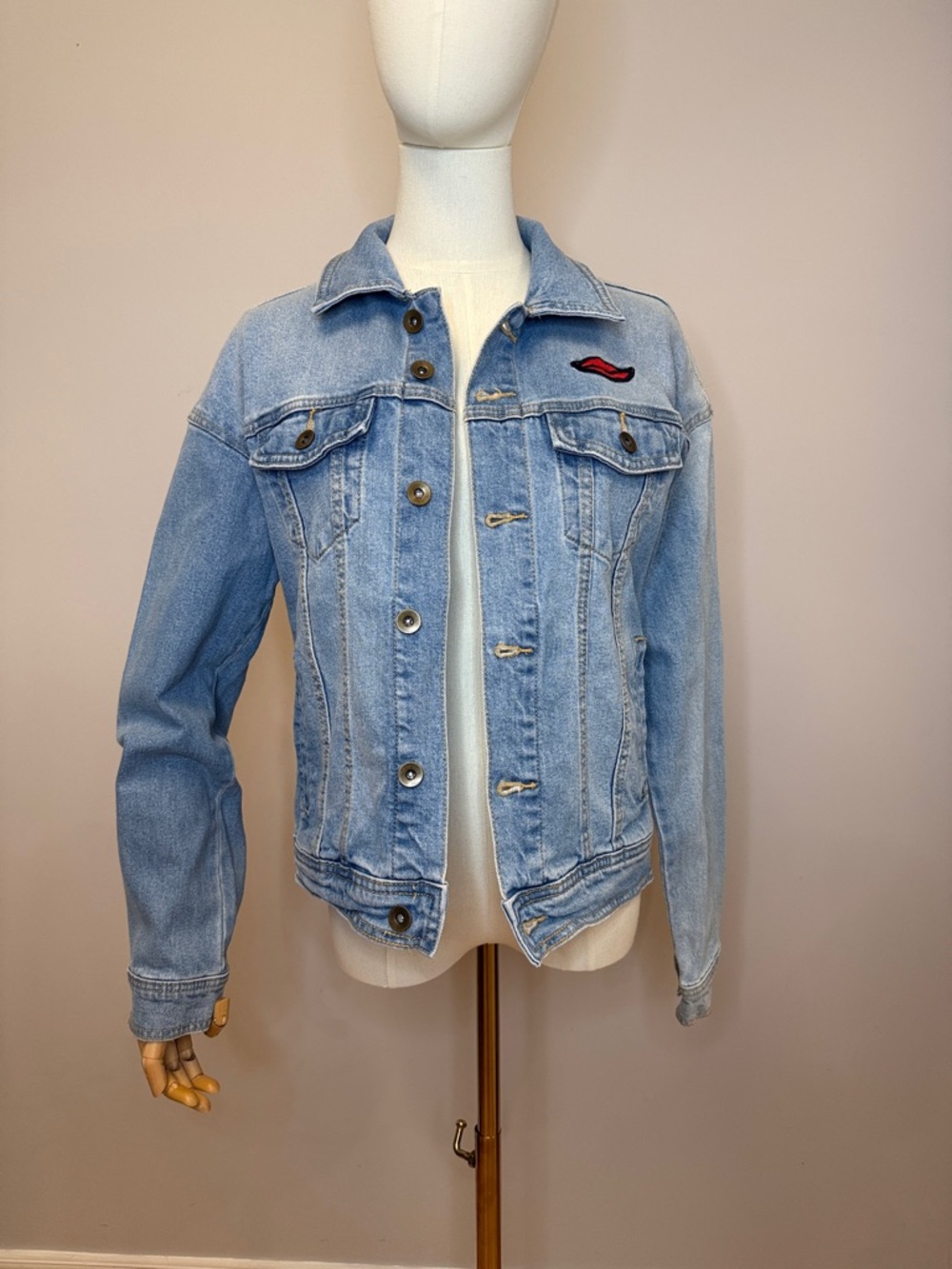 Target Pride Collection Denim Jacket - Blu Moody Artist Design - NY 1969